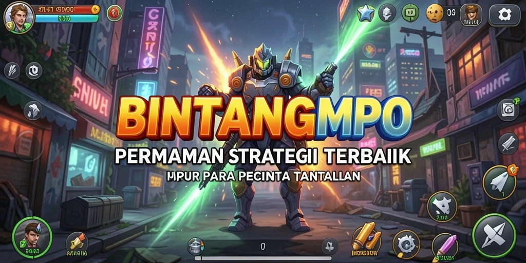 Tampilan gameplay BINTANGMPO yang menegangkan dan strategis.