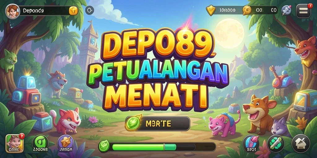 Tampilan gameplay menarik dari DEPO89 dengan karakter dan level yang menantang.