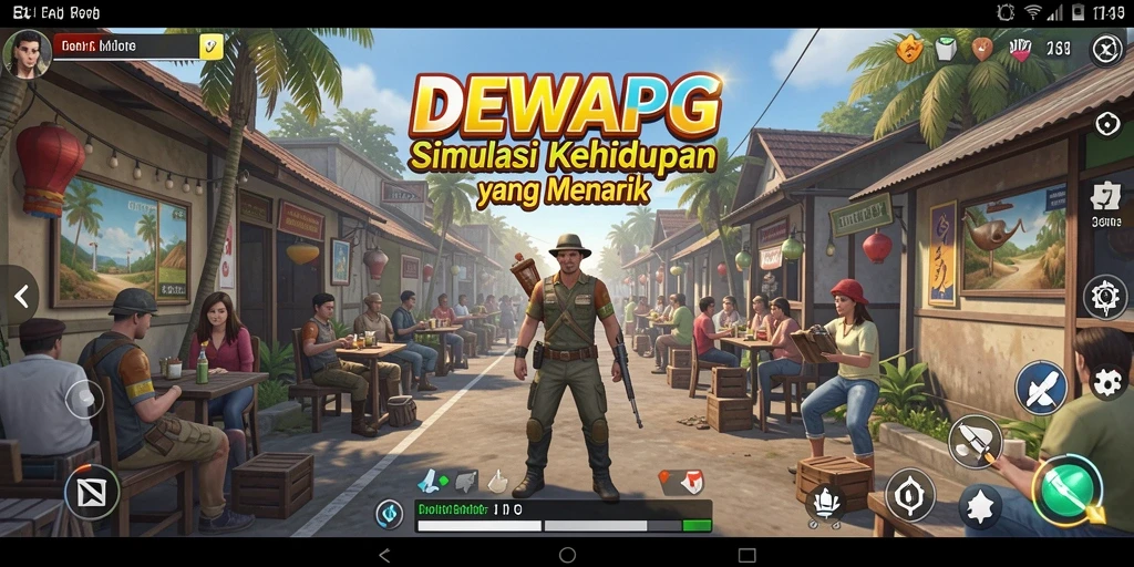 Tampilan gameplay DEWAPG yang menarik dan interaktif.