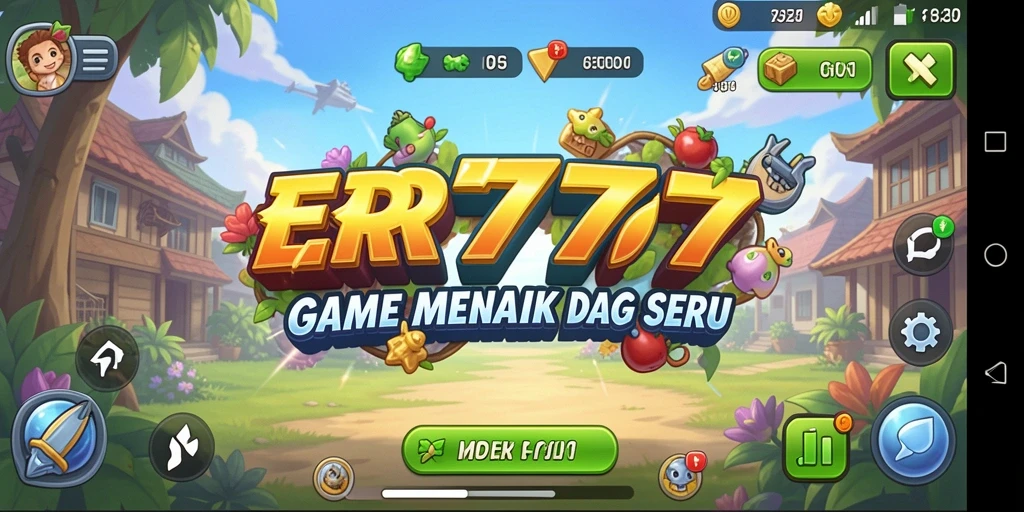 Tampilan gameplay <strong>ER777</strong> yang menarik dan penuh warna.