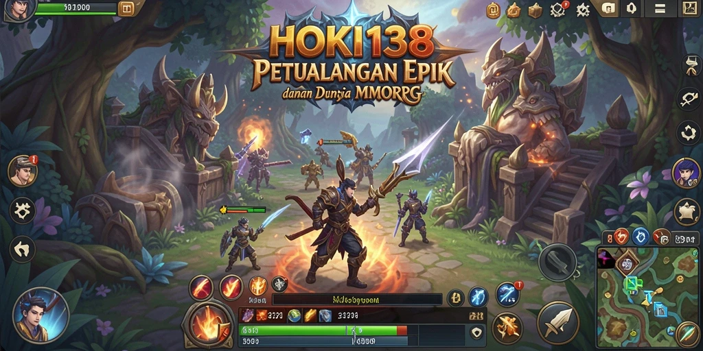 Gameplay HOKI138 yang mendebarkan dalam dunia MMORPG.