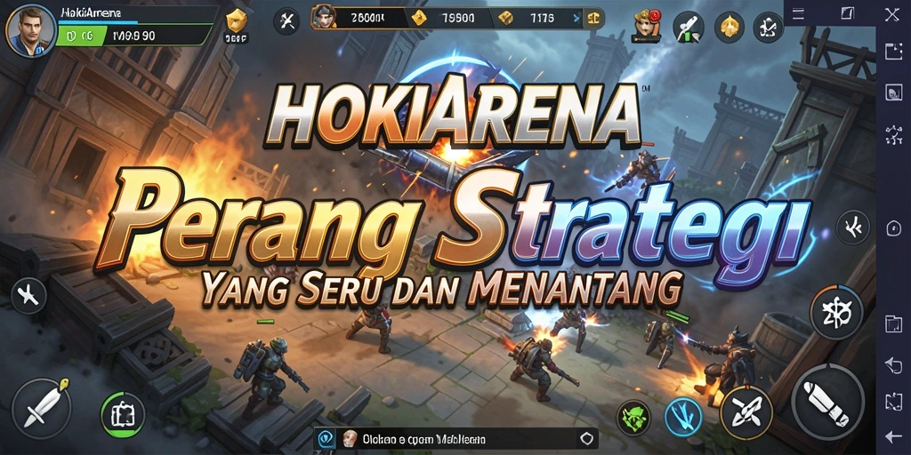 Tampilan gameplay HOKIARENA yang menarik dan seru.