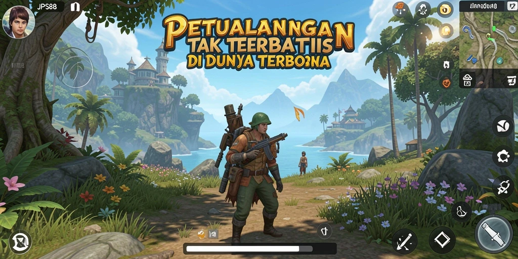 Tampilan gameplay JPS88 yang memikat dalam dunia terbuka.