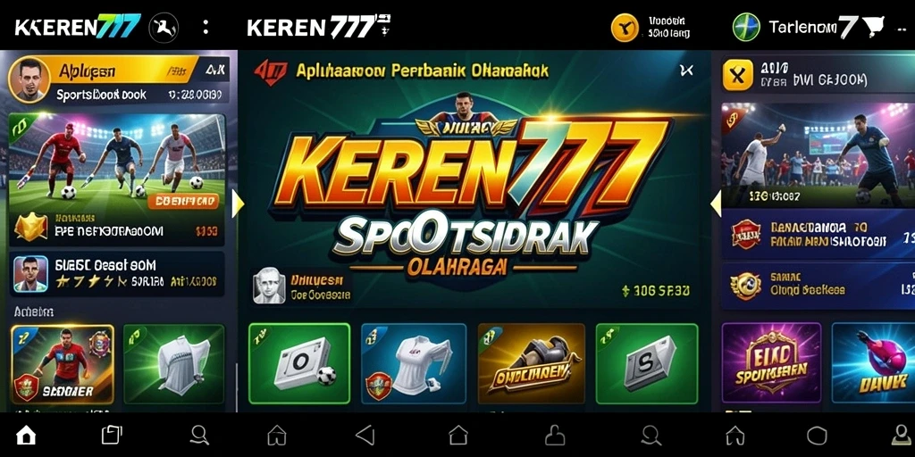 Tampilan gameplay Sportsbook KEREN777 yang menarik dan interaktif.
