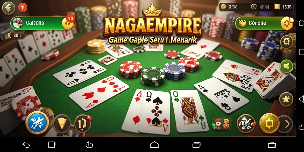 Tampilan gameplay NAGAEMPIRE yang seru dan interaktif.