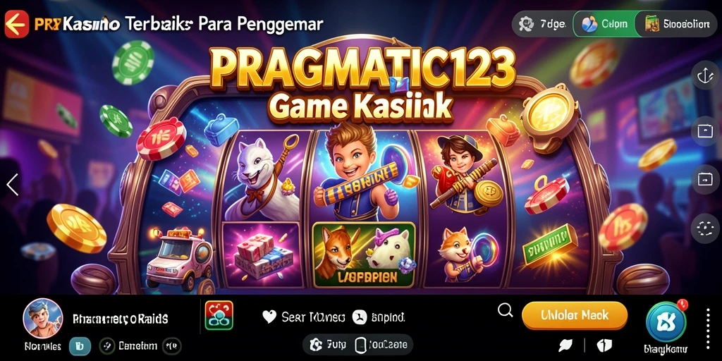 Tampilan menarik dari gameplay <strong>PRAGMATIC123</strong> dengan desain kasino yang memukau.