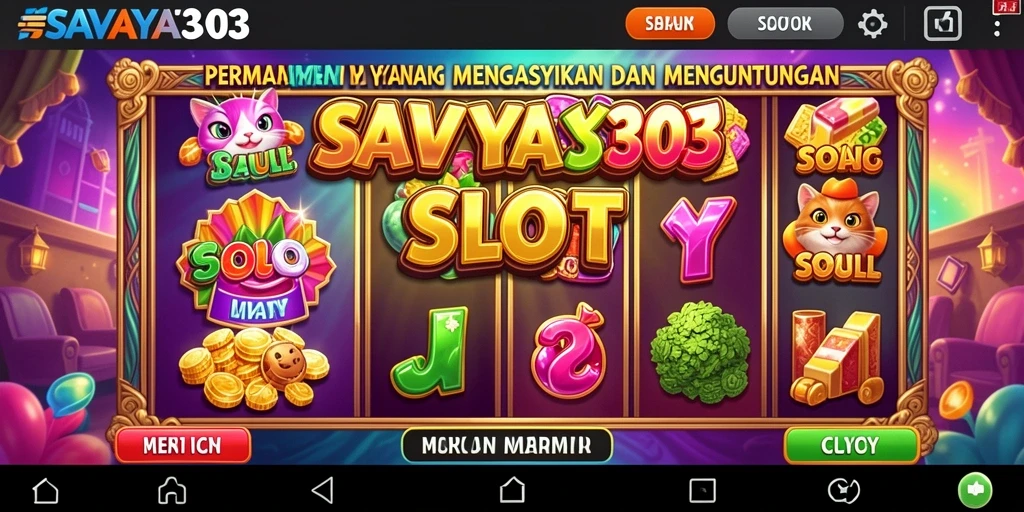 Screenshot gameplay SAVAYA303 dengan grafik dan fitur menarik.