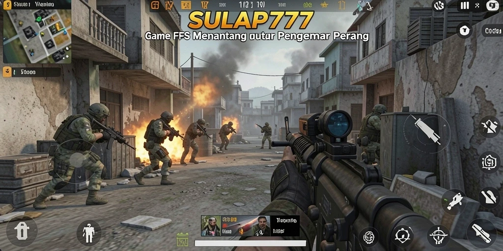 Tangkapan layar SULAP777 menampilkan aksi baku tembak yang penuh ketegangan.