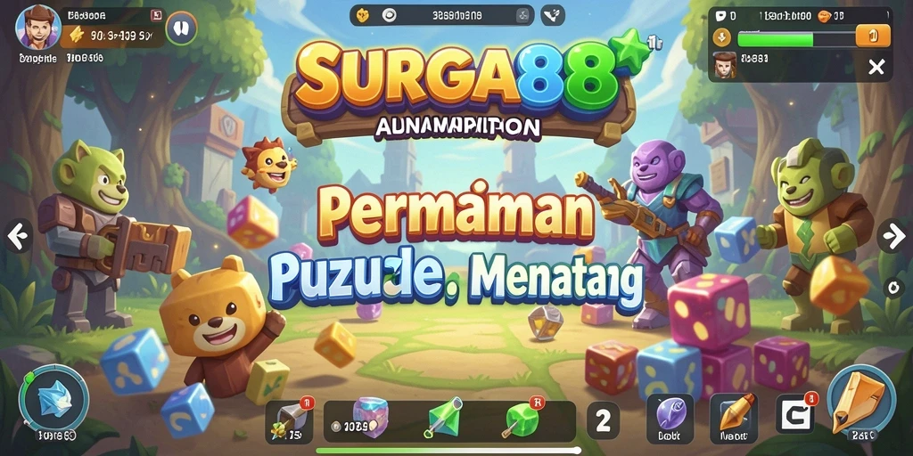 Tampilan gameplay SURGA88 yang seru dan penuh tantangan.